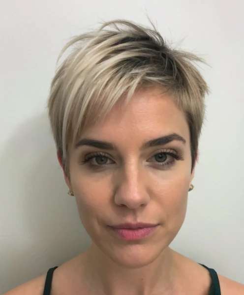 Asymmetrical Pixie Cut