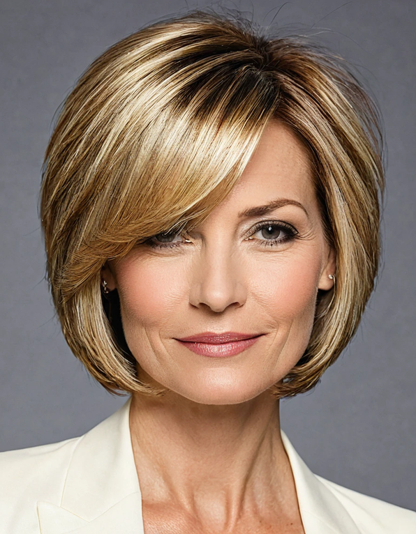 Short Layered Bob