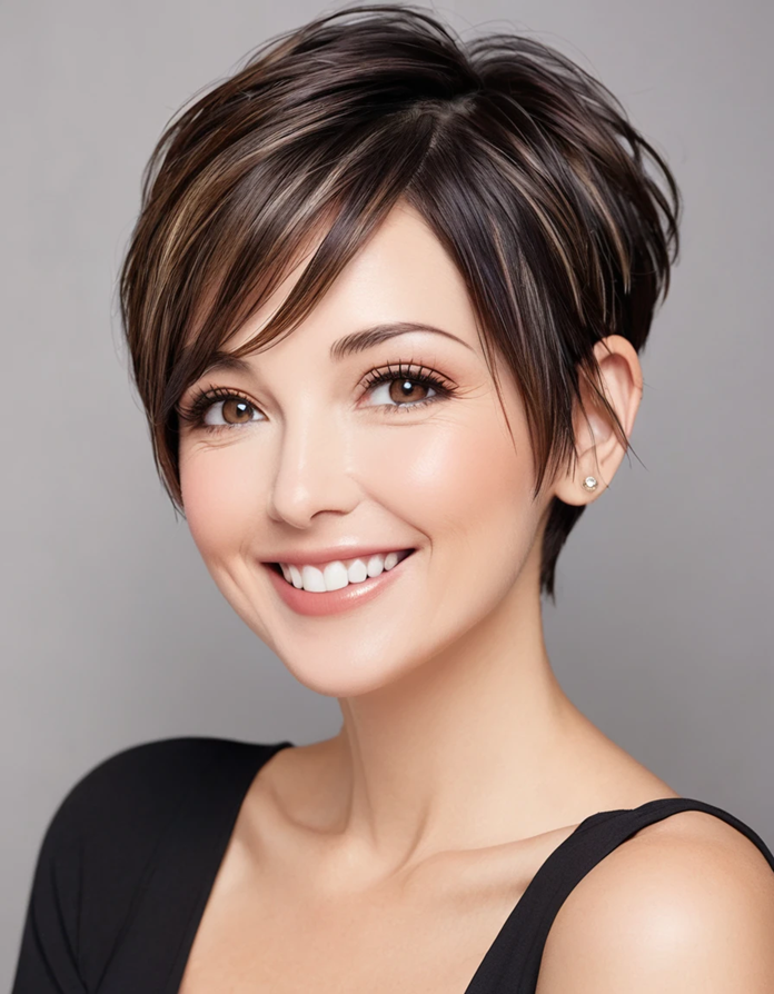 Textured Pixie with Layers