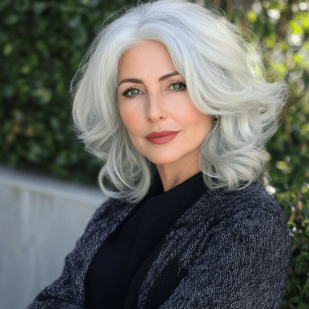 Gray Hairstyles for Women Over 50