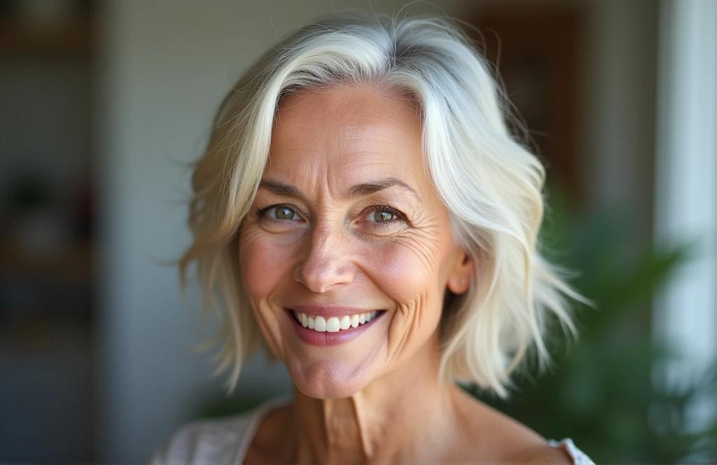 Medium-Length Hairstyles for Women Over 60