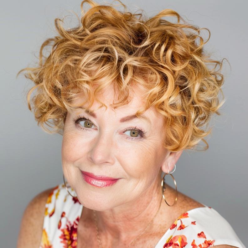 Playful Curled Pixie for Women Over 60 with Fine Hair, providing a fuller, lively look