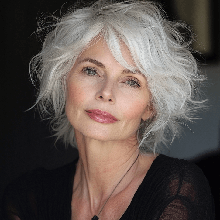 Shag Hairstyles for Women Over 60