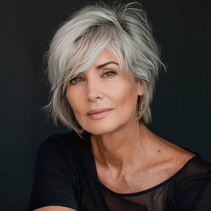 Short Hairstyles For Women Over 60 With Fine Hair