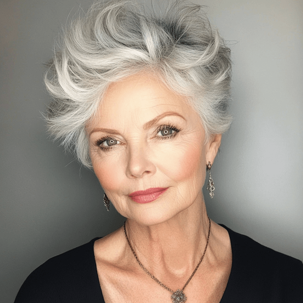 Short Hairstyles for Women Over 70