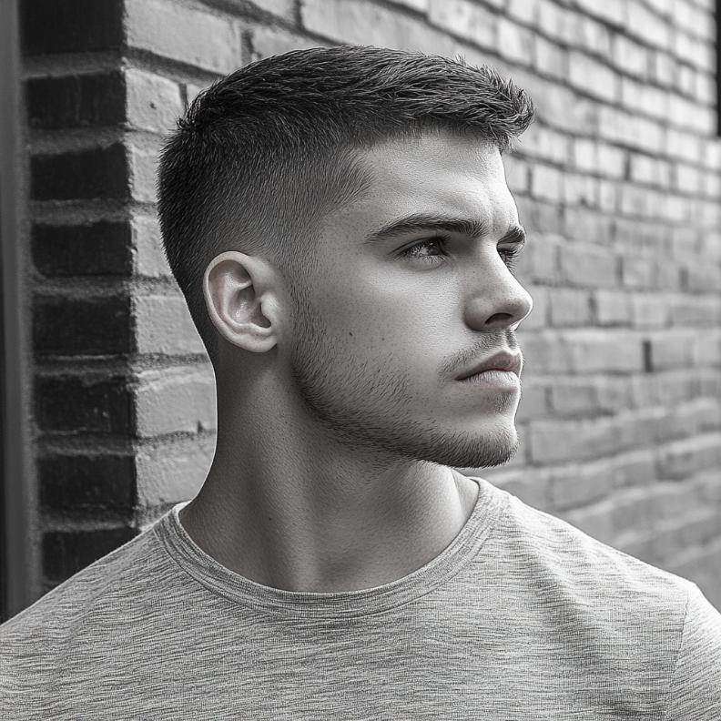 A sharp Short Tapered Haircut, a refined choice in Short Hairstyles and Haircuts for Men.